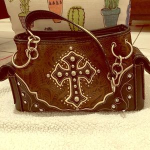 Blazin Roxx- Brown western style purse (LIKE NEW)